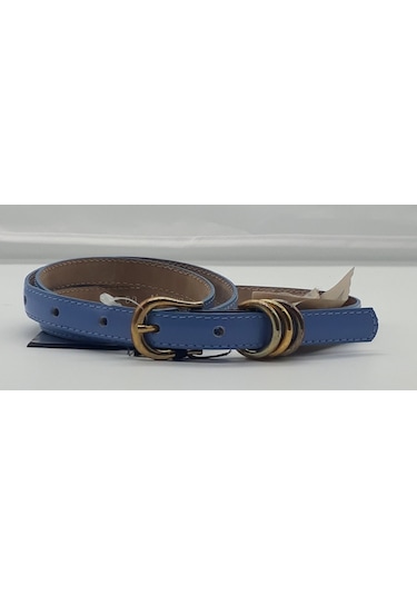 6100/568 Massimo Dutti Bayan Kemer Mavi
