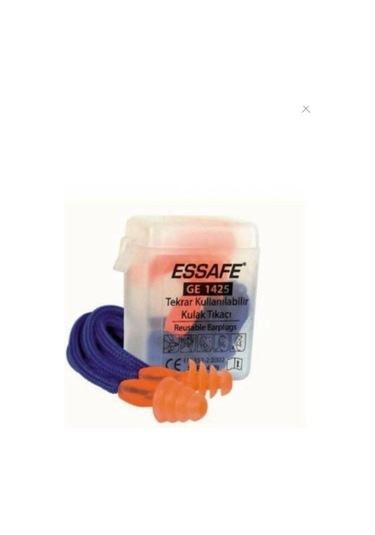 Essafe Ge 1425,kordonlu Kulak Tıkacı,gürültü Önleyici Tıkaç 10 Ad
