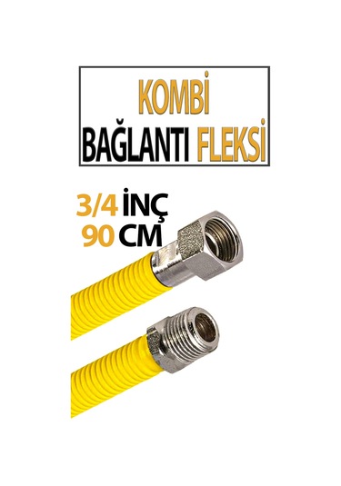 Kombi Bağlantı Fleksi 3-4'lük 90 Cm