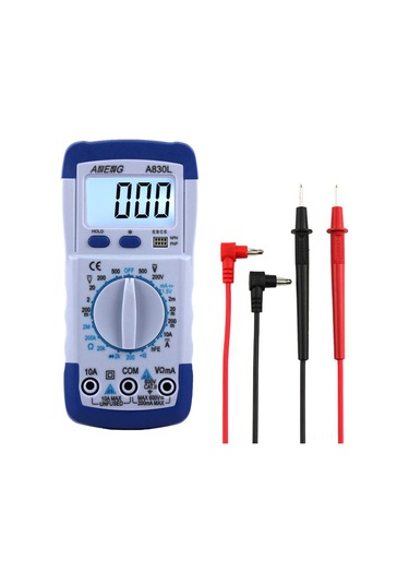 Reedark Taşınabilir Dijital Multimetre - Voltmetre, Ampermetre Ve Ohmmetre Ölçümü İçin Profesyonel El Tipi Cihaz