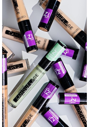 Catrice Liquid Camouflage High Coverage Concealer Suya Dayanıklı, Vegan, 5 Ml Kapatıcı 015 Bal 3