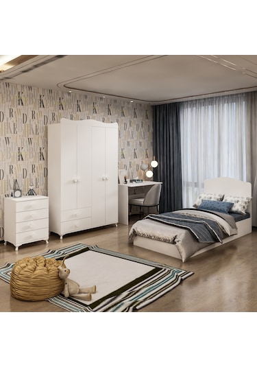 Garaj Home Yıldız 4 Kapaklı Genç Odası Takımı Diğer