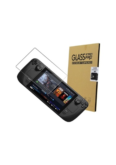 Steam Deck Oyun Konsoluuyumlu 9h Gerçek Temperli Cam Ekran Koruyucu