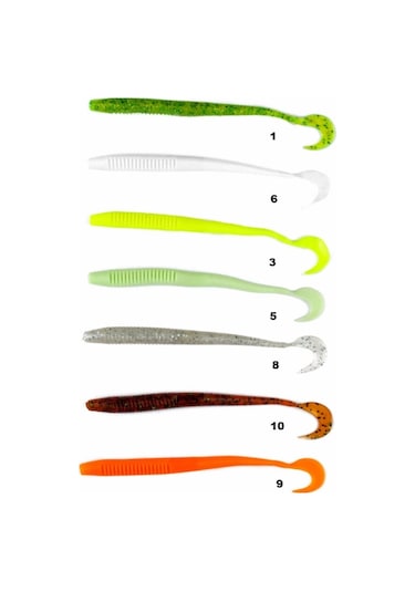 Wily Curly Silikon Yem 4.5 G 130 Mm