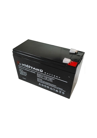 12v 9ah-amper Kuru Agm Yiğit Akü Ups Güç Kaynağı Pilsan