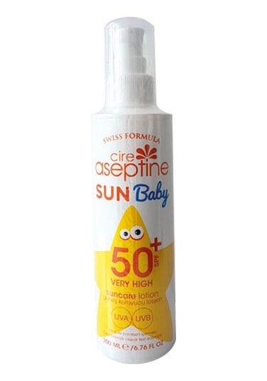 Cire Aseptine Baby Sun Spf50+ 200 Ml