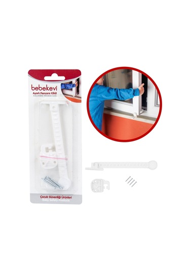 Pencere Havalandırma Kolu 5 Adet Pencere Kademeli Emniyet Kilidi Çok Renkli