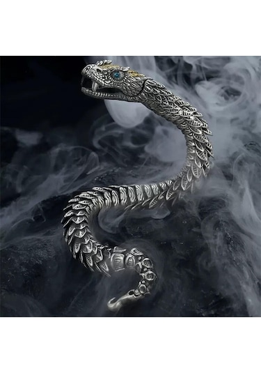 Magideal Suntek Bağlantı Bilezikler Bileklik Bakır Gotik Ejderha 22 CM Çok Renkli