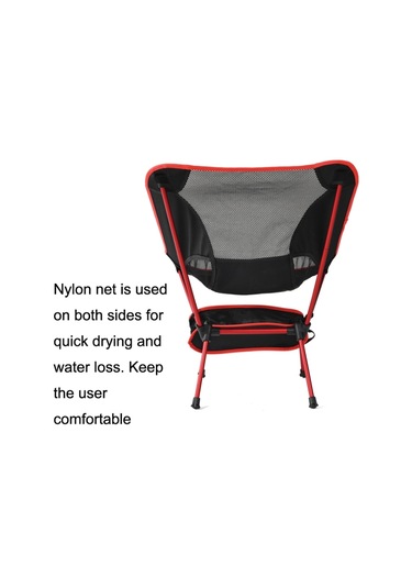 Açık Kamp Salonu Plaj Portatif Katlanır Sandalye Gök Mavisi , Boyut:katlanır Sandalye Mavi