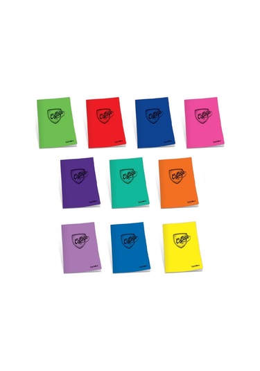 Çınar College 40 Yaprak Çizgili A4 Okul Defteri Plastik Kapak