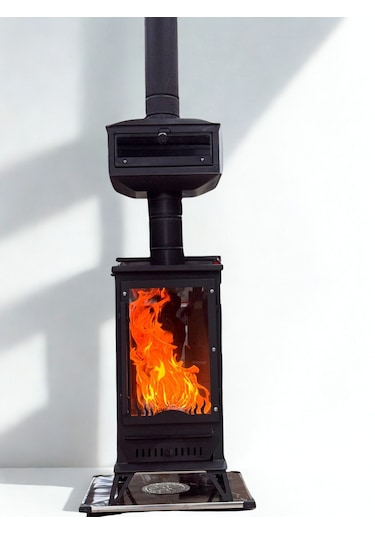 Kuzineli Şömine Pelet Soba