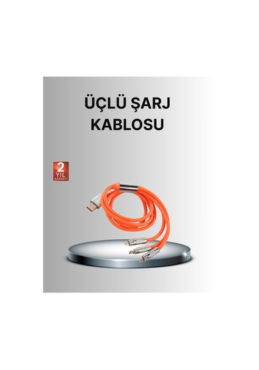 Dayanıklı Hızlı Şarj Kablosu - Esnek, Kırılmaz Ve Yüksek Hızlı Veri Aktarım Destekli