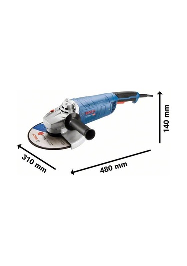 Bosch GWS 24-230 JH Büyük Taşlama Makinesi 230 Mm - 06018f4300