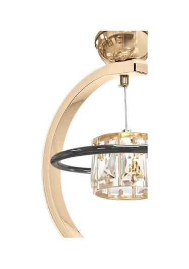 Eray Aydınlatma Sl001 Gold Taşlı Led Avize Sarı