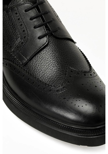 İnci Mater 5pr Siyah Erkek Klasik Ayakkabı A102042276 Siyah