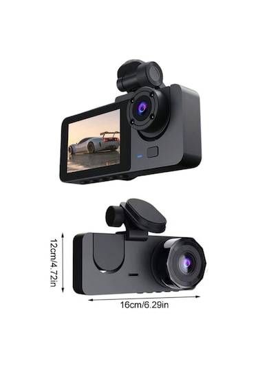 Kapsamlı Kayıt İçin 3 Lü Kamera