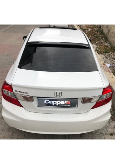 Honda Civic 9 Arka Cam Üstü Spoyler İnce Model Abs 2012-2016 N11.2819