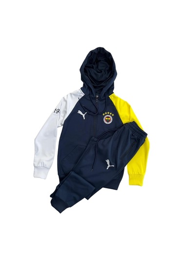 Kısmet Sepeti Lacivert Kapüşonlu Rüzgar Geçirmez Sarı Lacivert Nakış İşlemeli Çocuk Eşofman Takımı Sarı - Lacivert - Beyaz Kısmet Sepeti Lacivert Kapüşonlu Rüzgar Geçirmez Sarı Lacivert Nakış İşlemeli Çocuk Eşofman Takımı Sarı - Lacivert - Beyaz