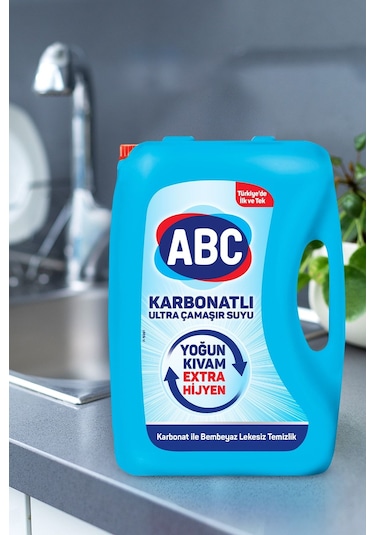 Abc Ultra Çamaşır Suyu 3,25 Lt Karbonatlı 4'Lü Paket