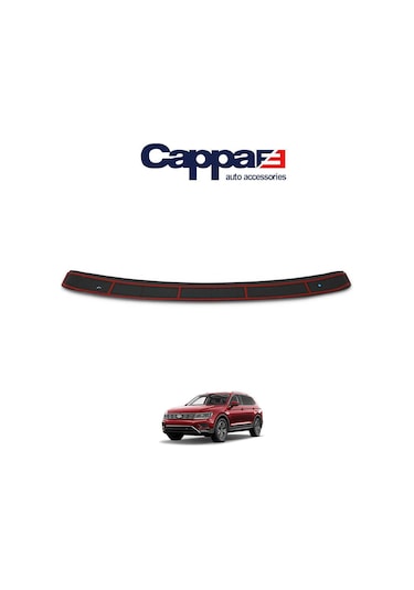 Cappafe Volkswagen Tiguan Arka Tampon Eşiği Koruma Akrilik Abs P N11.9901