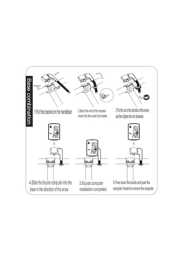 Lıxada Bisiklet Bilgisayarı 2,8 İnç Ekran Modeli: Ya100-a Beyaz Kabuk Beyaz Işık Beyaz