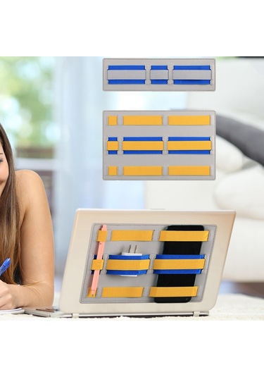 Suntek Dizüstü Bilgisayar Arka Depolama Cep Kablolar Için Gri