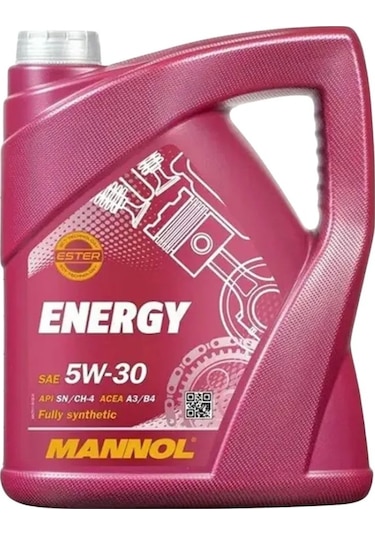 Mannol Energy 5W-30 Fully Synthetıc Motor Yağı