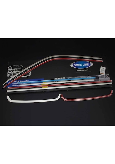 Vw T6 Transporter Krom Cam Çerçevesi 14 Parça Tek Sürgü Kısa Şase N11.5597