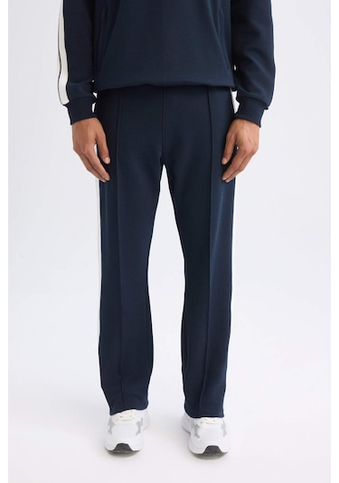 DeFactoFit Sporcu Jogger Eşofman Altı Standart Fit Standart Paça Beli Lastikli Cepli D1957AX24AUNV146