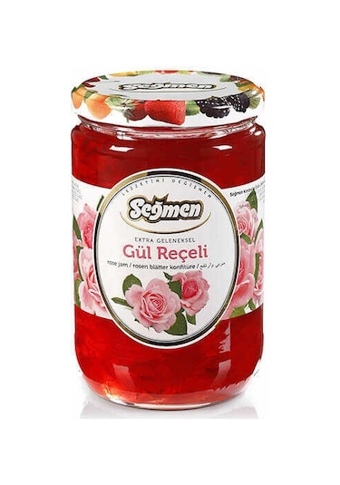 Seğmen Gül Reçeli Kavanoz 800 G