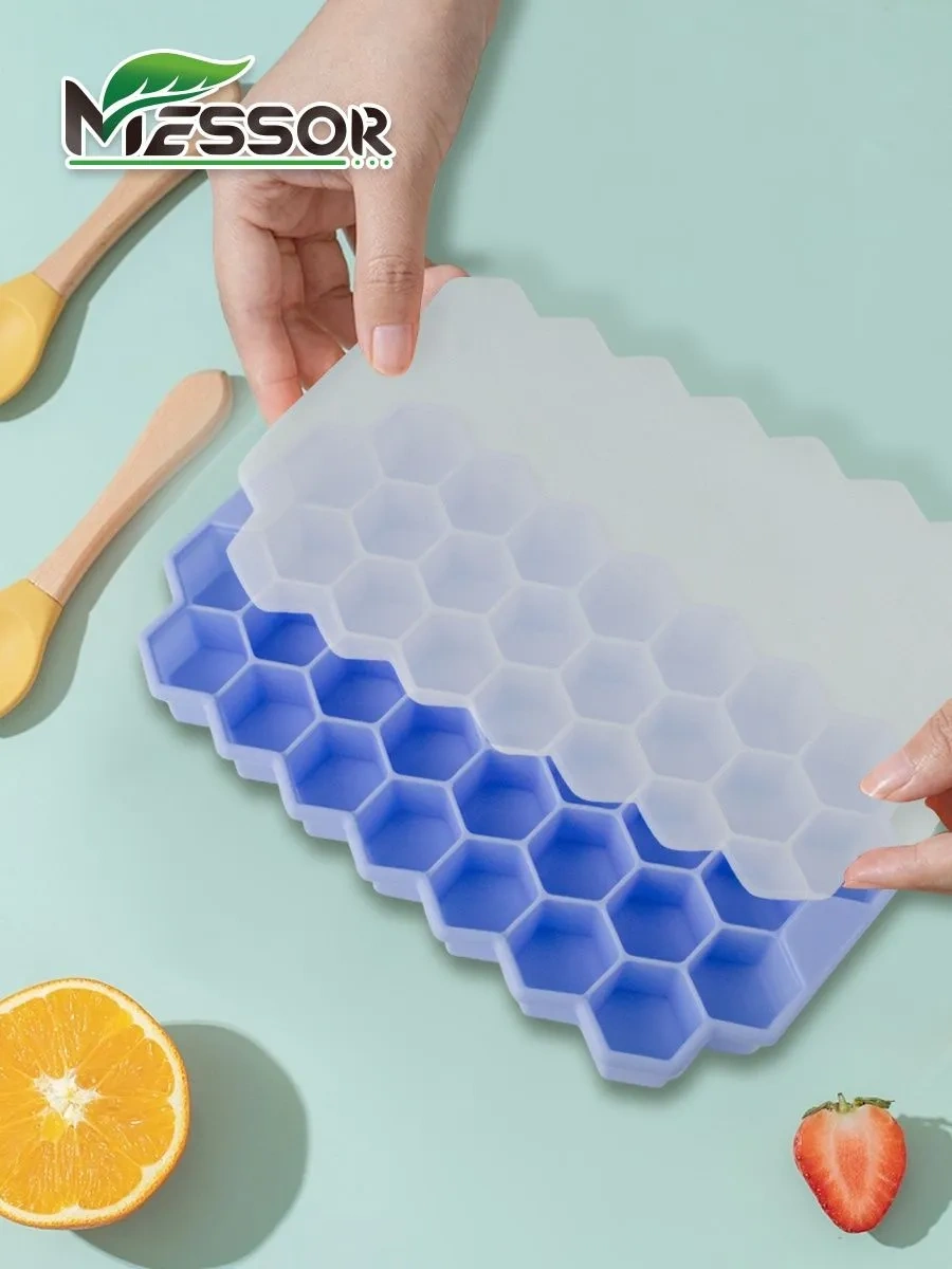 Messor 2 Adet Silikon Buz Kalıbı Seti 242450903 Açık Mavi