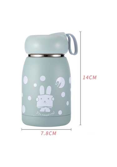 Yaozixa Mavi 304 Paslanmaz Çelik Vakumlu Termos Bardak - Dokunmatik Led Ekranlı Sıcak/soğuk Saklama, 320ml