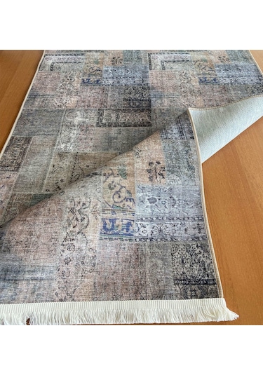 Prizma Halı Vintage Kilim V-6521 Çok Renkli
