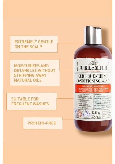 Curlsmith Curl Quenching Temizleyici Bakım Kremi 355ml Kıvırcık