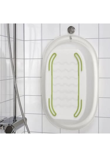 Yumuşak Kenarlar Kayma Önleyici 71x43x20 Cm Bebek Küveti Lattsam