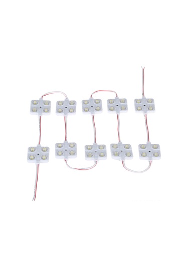 Suofeng 12v 40led Araç İç Işık Seti - 10 Modül, Süper Parlak, Kolay Kurulum, Minivan/boat/karavan Uyumlu Diğer