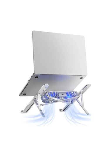 Powermaster Pm-24572 Çift Fan Taşınabilir Notebook Laptop Soğutucu Stand