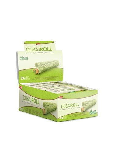 Elvan Dubai Roll Gofret 18 Gr. 24 Adet (1 Kutu)