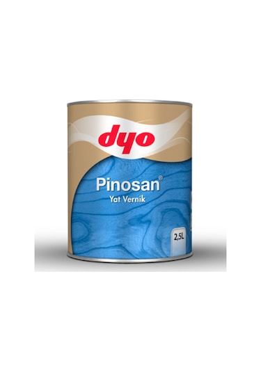 Dyo Pinosan Yat Vernik & Ahşap Vernik Şeffaf 2,5 Lt.