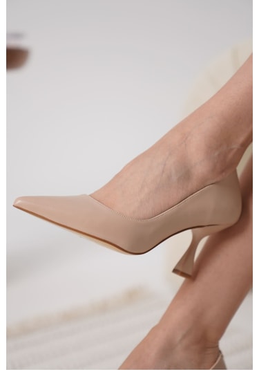 Monica Nude Cilt Kadın Stiletto Nude