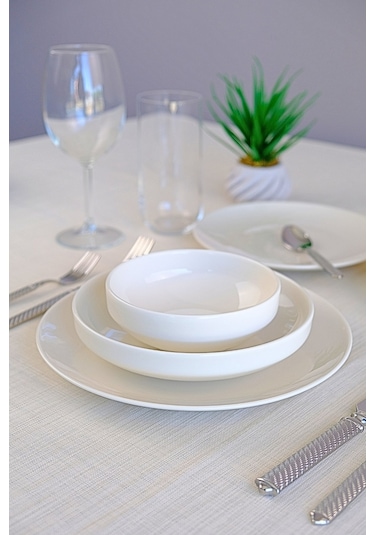 Tabak Evi Porselen Sofia Yemek Takımı 24 Parça 6 Kişilik