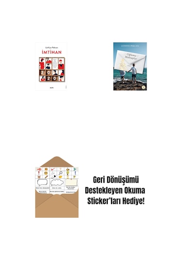 Vurgun + İmtihan + Oğluma Mektuplar + Okuma Sticker'ları