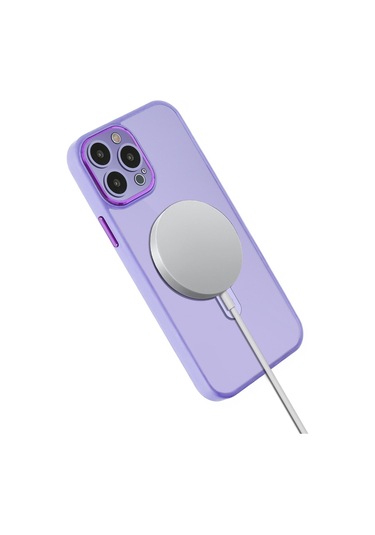 Iphone Uyumlu 14 Pro Max Kılıf Magsafe Özellikli Unix Silikon Kapak