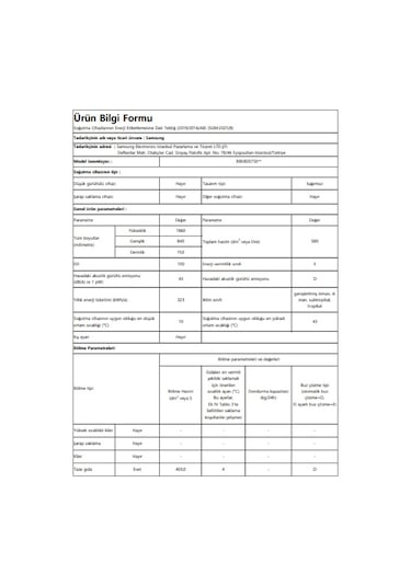 Samsung RB58DS75ESA E 580 L Alttan Donduruculu Buzdolabı