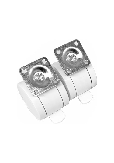 Smikov 4 Adet Platformlu Mobilya Tekerleği 151916464 Beyaz