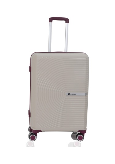 Mçs Polipropilen Valiz V374 65 Cm S21yy100000665 11148 Kemik/mürdüm