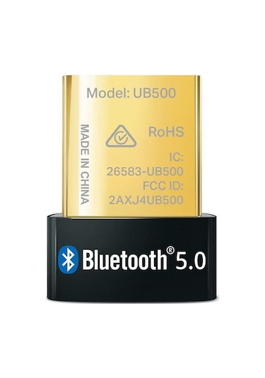 Tp-link Ub500, Bluetooth 5.0 Mini Usb Adaptör, Siyah