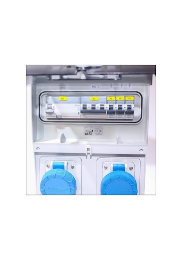 Ip66 Kombinasyon Panosu 3 Ad 3x16a, 1 Ad 5x32a