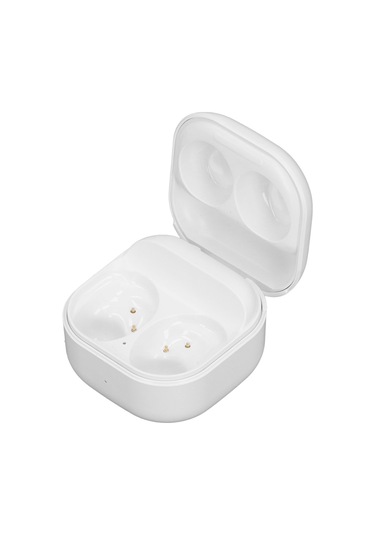 Konesam Samsung Galaxy Buds Fe Sm-r400 İçin Yerine Geçici Şarj Kutusu - 600mah Batarya, Type-c Kablolu, Led Göstergeli, Beyaz Kablolu Şarj Beyaz