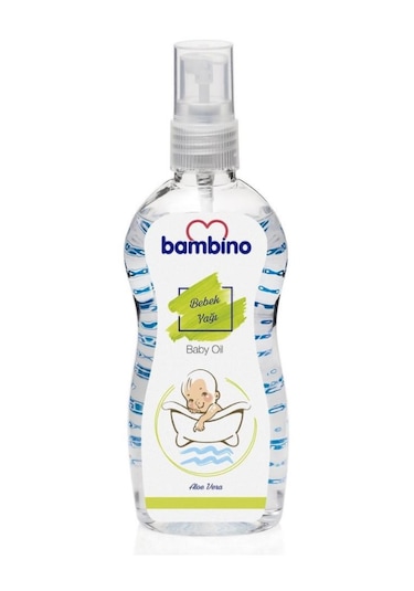 Bambino P0988 Aloe Vera Özlü Sprey Bebek Yağı 125 ML